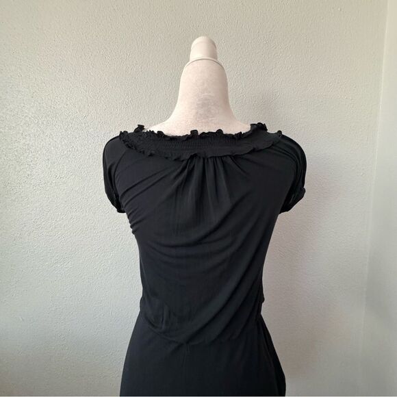 BCBG MaxAzria Black Dress Pockets Sleeveless SZ XXS - Picture 7 of 13